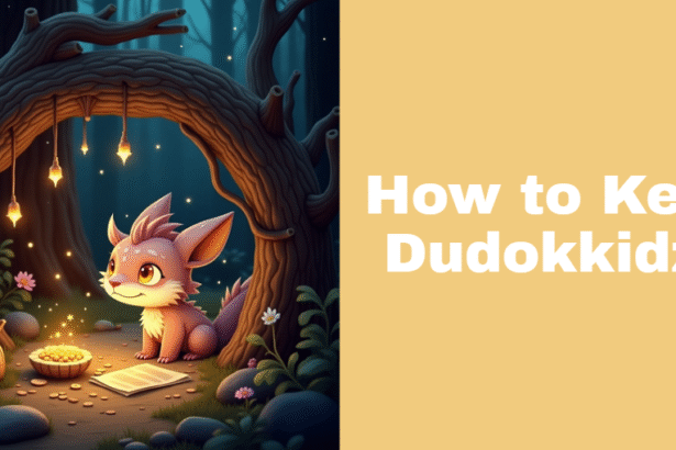 How to Keep Dudokkidzo