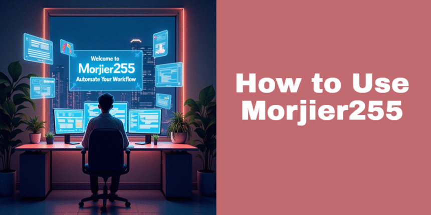 How to Use Morjier255
