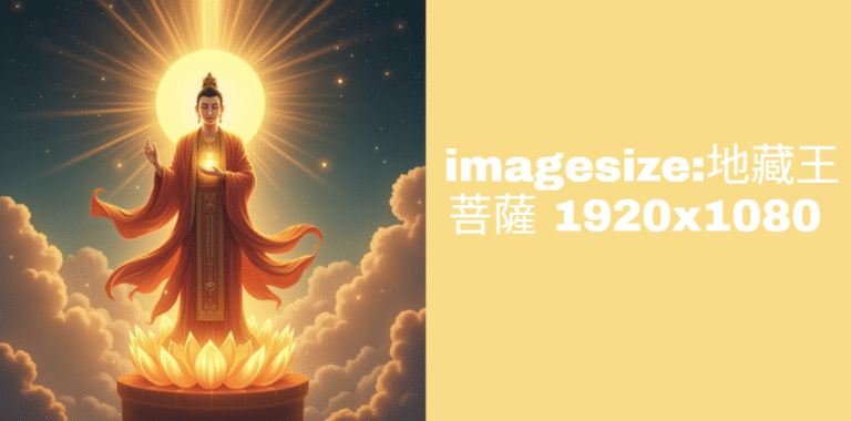 imagesize:地藏王菩薩 1920x1080