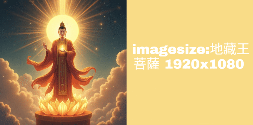 imagesize:地藏王菩薩 1920x1080